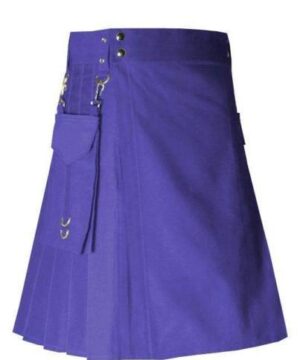 Blue Utility Kilt Formal