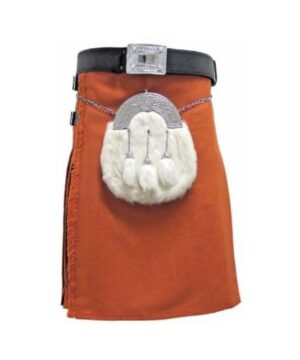 Saffron Tartan Kilt