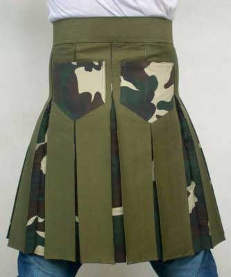 Hybrid Green Digital Camo Kilt - Image 3