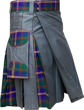 Hybrid Gray Leatherneck Kilt