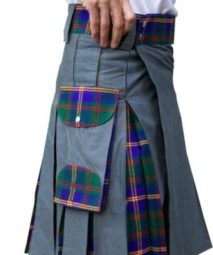 Hybrid Gray Leatherneck Kilt