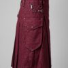 Maroon Scout Utility Kilt