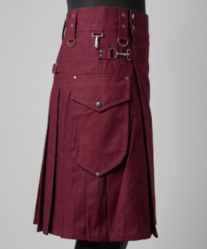 Maroon Scout Utility Kilt