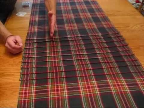 How To Make A Kilt Skirt