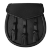 Leather Black Day Sporran
