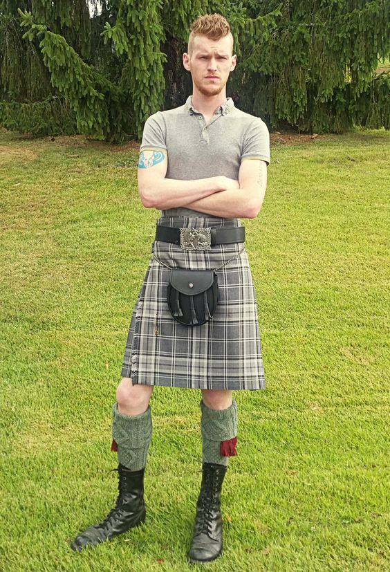 How To Wear A Kilt Casually