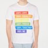 White LGBT T Shirt