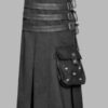 Scottish Gothic Leather Utility Kilt