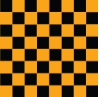 Black and Orange