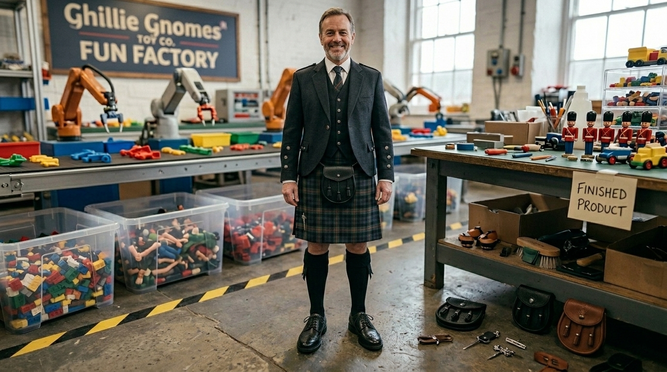 Traditional Scottish Ghillie Brogues