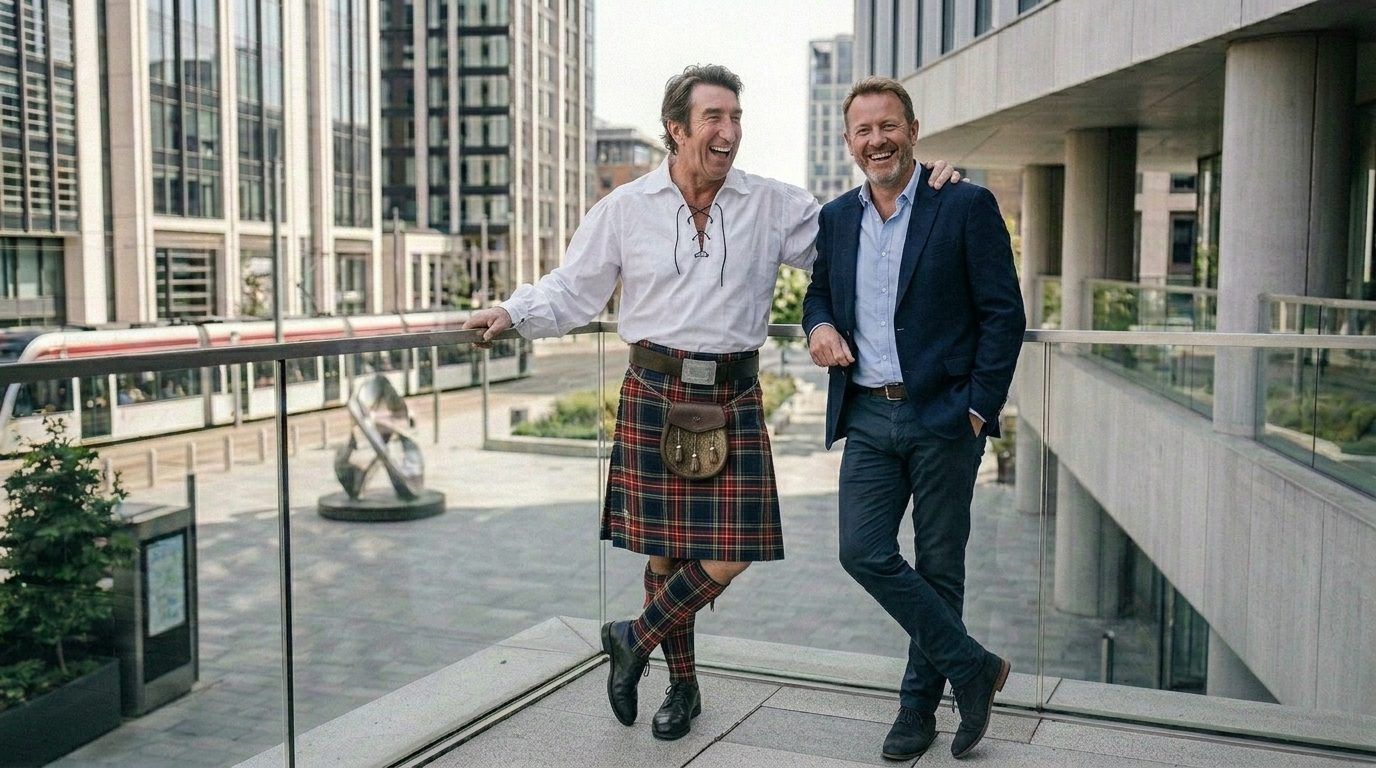 Traditional Jacobite kilt shirt for men