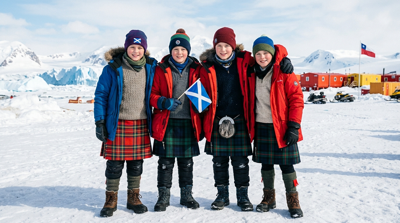 Scottish Boys Kilt Outfit with Accessories