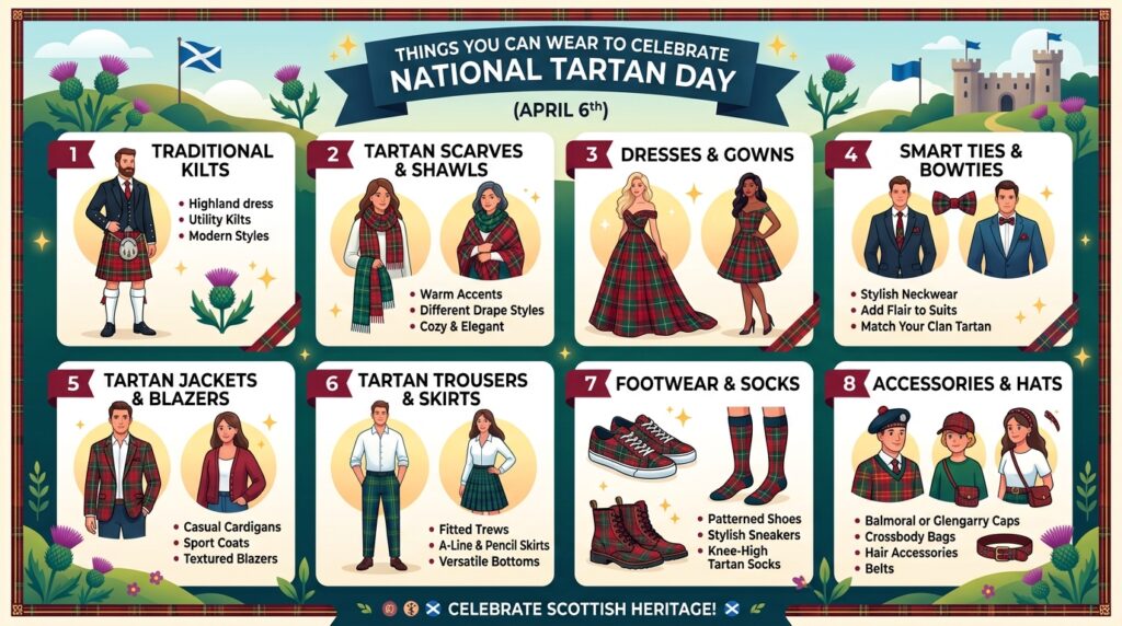 Things You Can Wear to Celebrate National Tartan Day